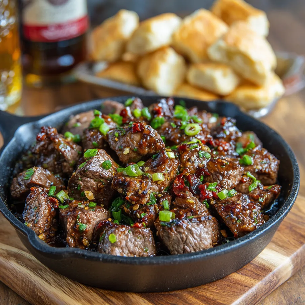 Cowboy Butter Steak Bites recipe