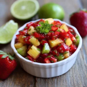 Easy Fresh Fruit Salsa Recipe