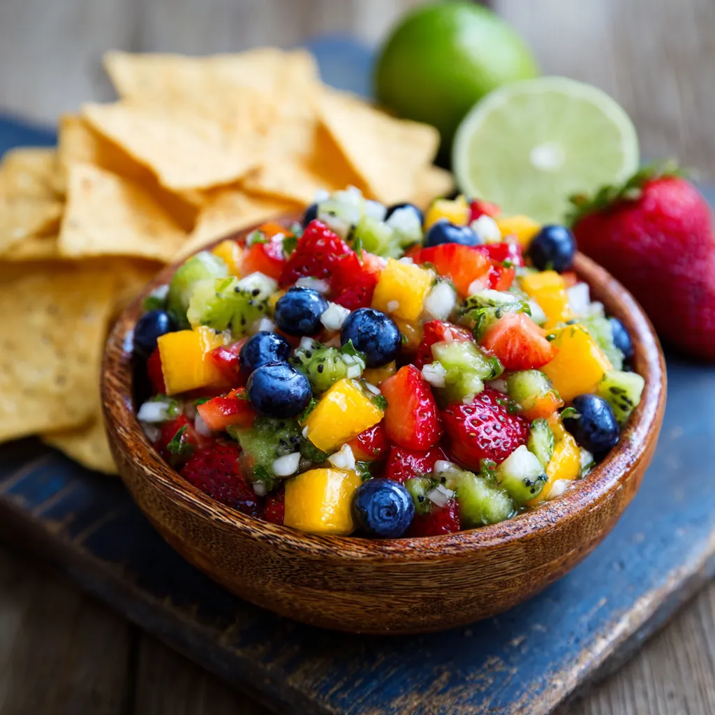 Easy Fresh Fruit Salsa Recipe