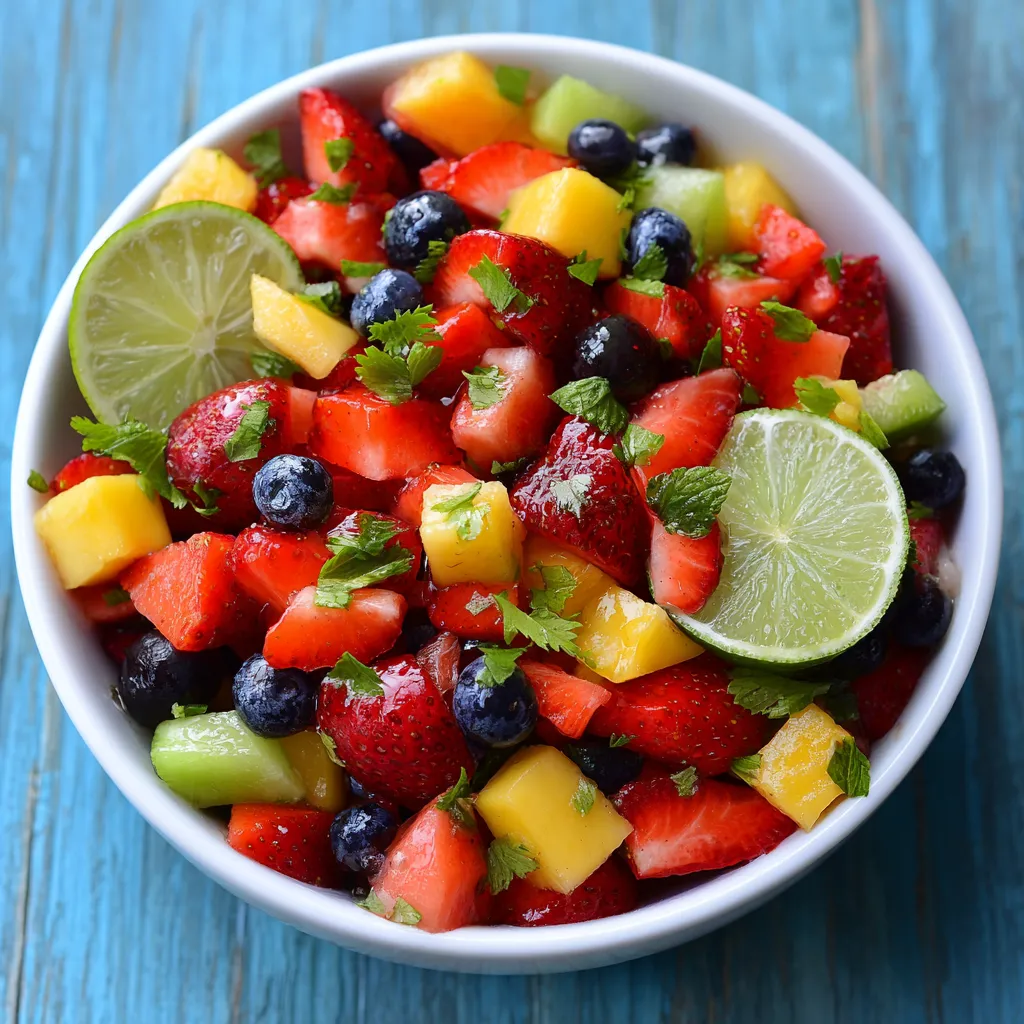 Easy Fresh Fruit Salsa Recipe