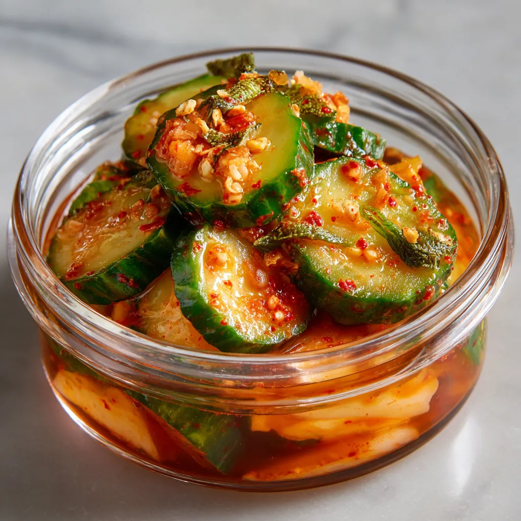 Cucumber Kimchi Recipe