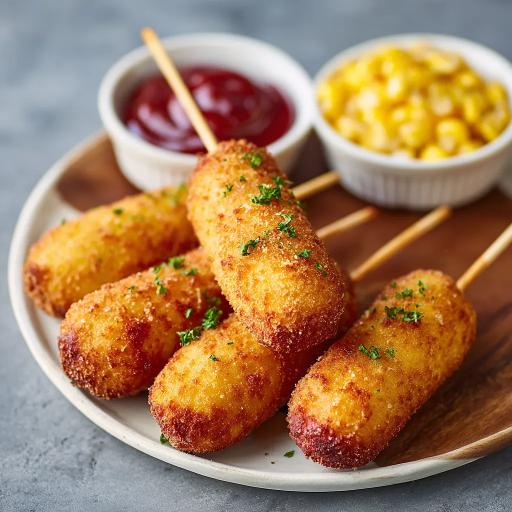 air fryer corn dogs