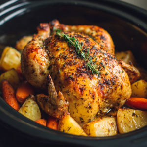 best whole chicken in crockpot recipe