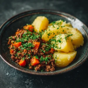 Mince and Tatties Recipe
