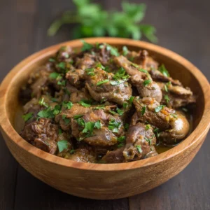 Slow Cooker AIP Chicken Gizzard Recipe
