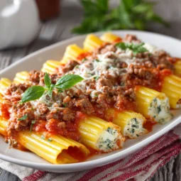 easy recipe for manicotti with meat​