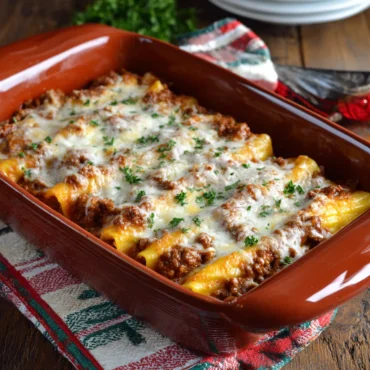 easy recipe for manicotti with meat​