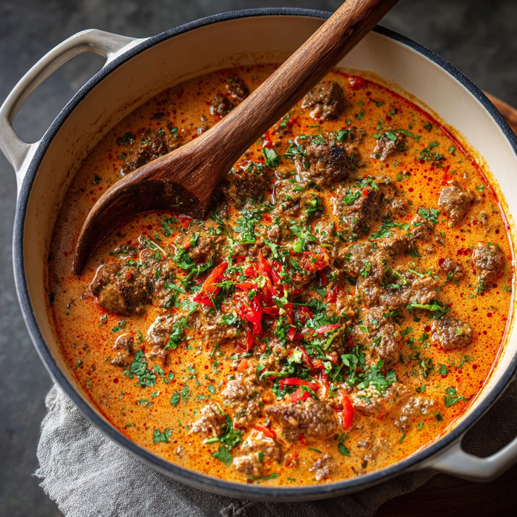 portaguse creamy beef trinchado recipe