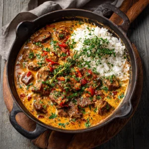 portaguse creamy beef trinchado recipe