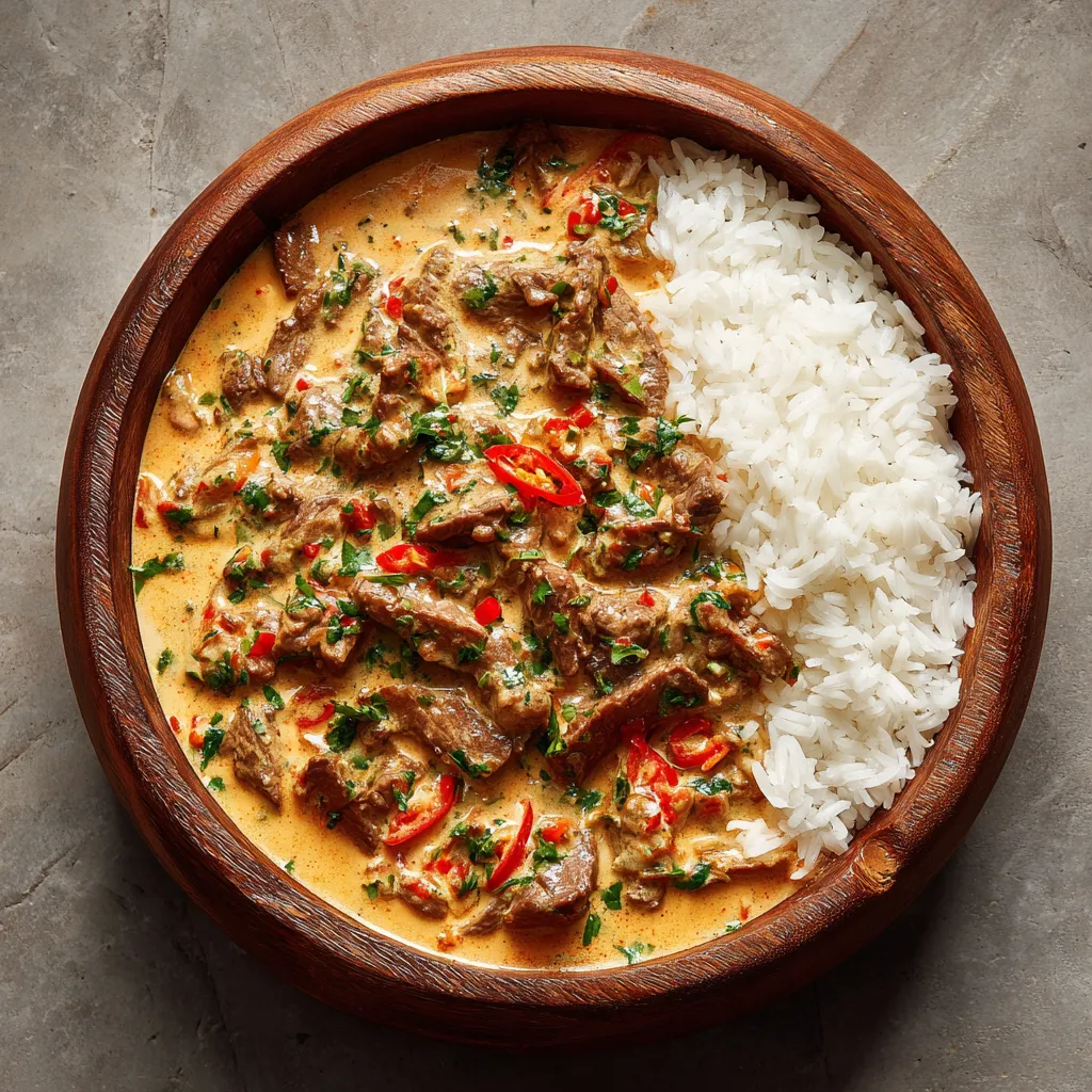 portaguse creamy beef trinchado recipe