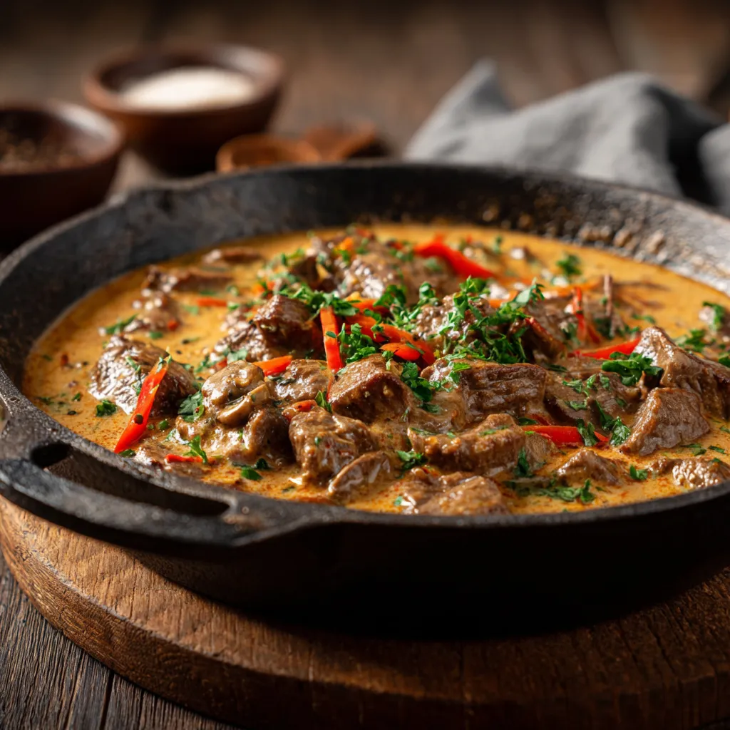 portaguse creamy beef trinchado recipe