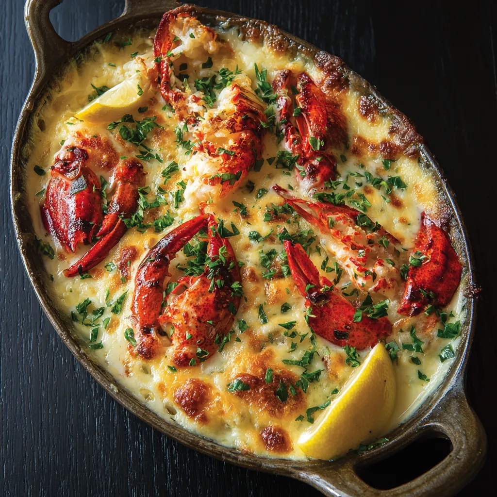 Recipe Crayfish Mornay