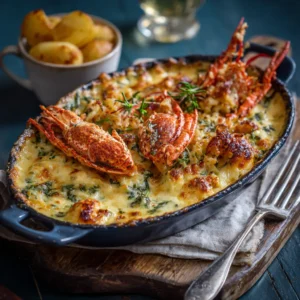 Recipe Crayfish Mornay