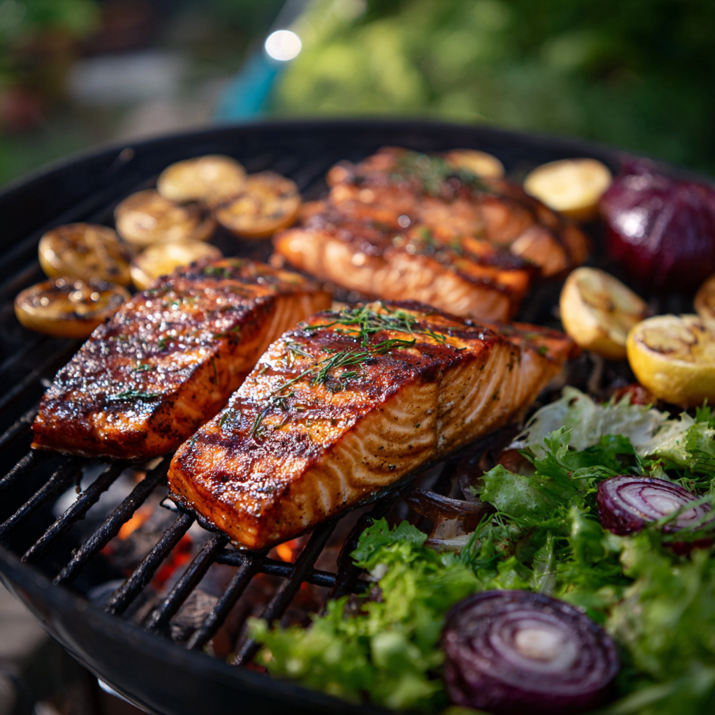 grilled salmon weber recipe