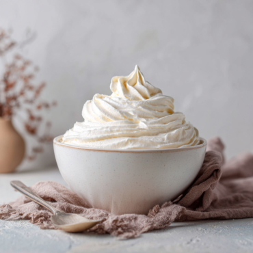 whipped cream recipe